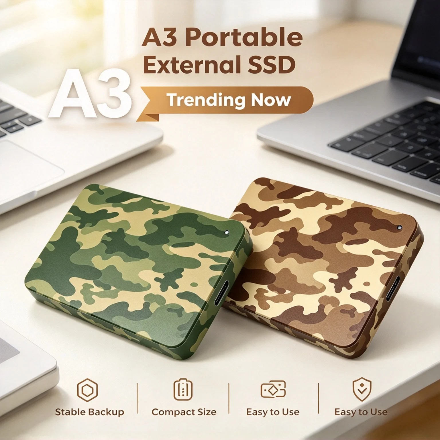 Multicolor Portable External Hard Disk, 2TB/1TB/500GB, USB 3.0, Mechanical HDD, Mobile, Desktop, Laptop. Super.