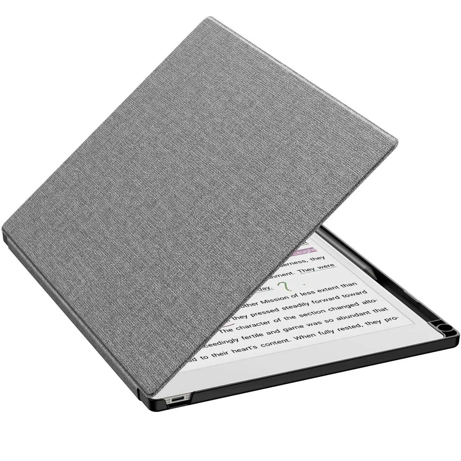 

MoKo case for Remarkable Paper Pro 2024 11.8", Lightweight and Hard Back Shell Protective Case with Built-in Pen Holder