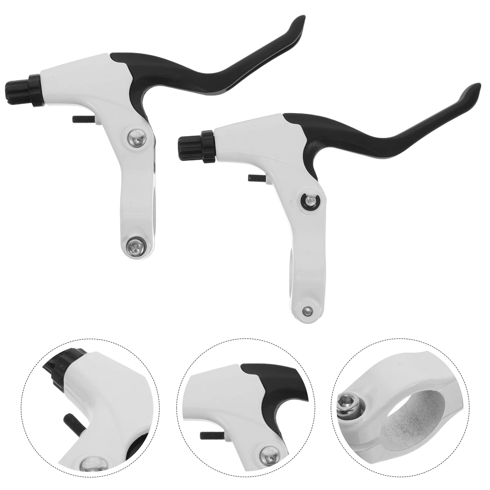 

Bicycle Brake Handle Aluminum Replacement Brakes Lever For Mountain Kids Lightweight Firm Ergonomic Design Easy