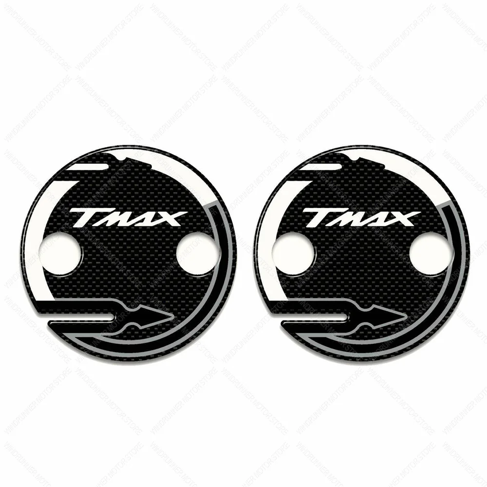 オートバイアクセサリー用防水ステッカー,tmax,エンジンステッカー,3Dエポキシ,500, 530, 2001-2016