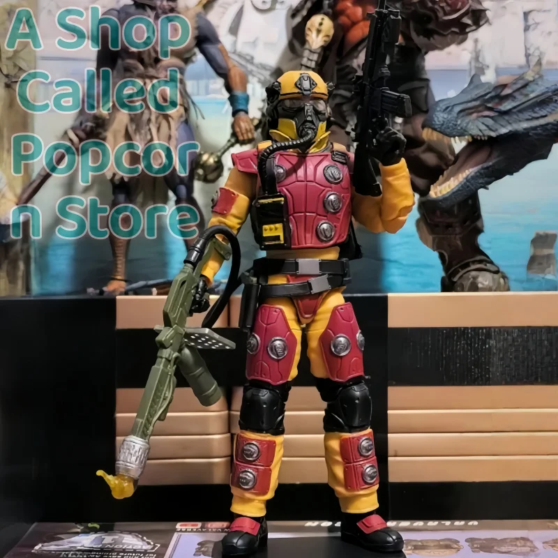 In Stock G.I. Joe: Military Police Law  Dragon Flamethrower Furos 6-Inch 1/12 Action Figure Original Toys Model Ornament Gifts