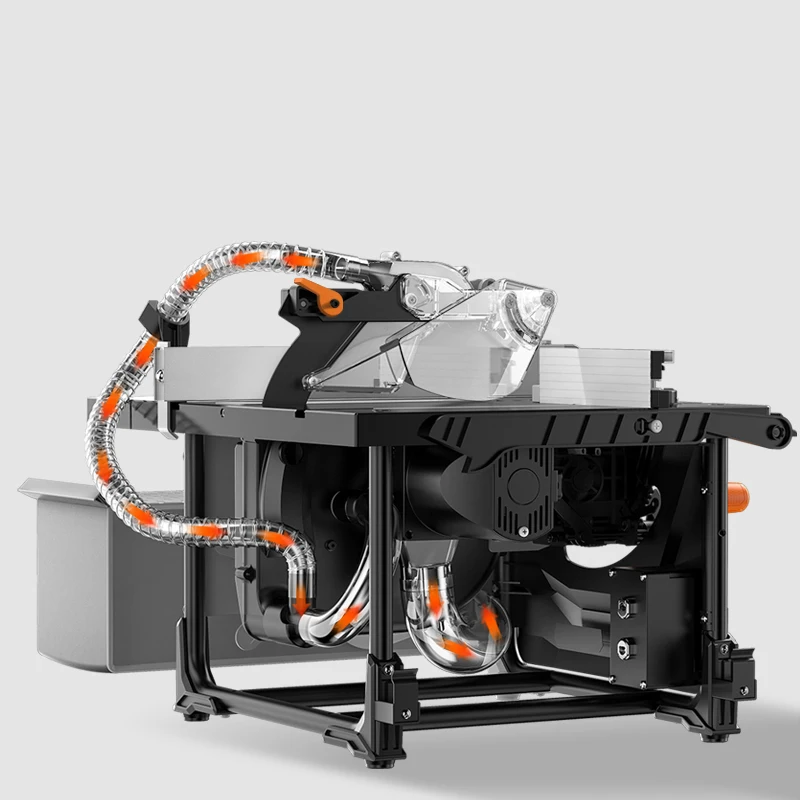 

DG-2000W Dust-free saw Woodworking special push table saw Multifunctional solid wood floor cutting 8.5-inch liftable
