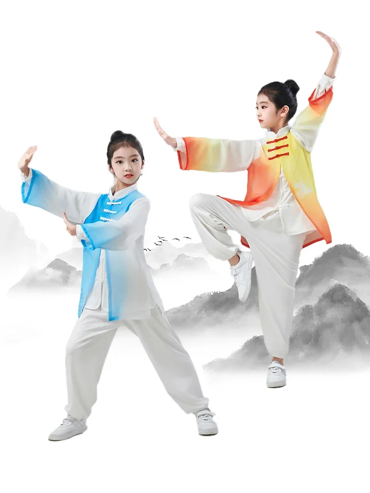 Children's Martial Arts Practice Clothing and Children's Tai Chi Performance Clothing