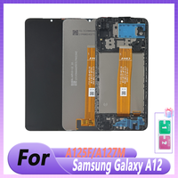 Tested A12 For Samsung Galaxy A12 LCD Display Touch Screen Digitizer For Samsung A12 A125F / A127M  LCD Screen Replacement