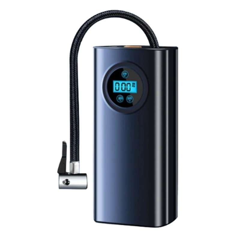 Car Tire High Precision Quick Inflating Pump 12V Cigarette Lighter, Digital Display