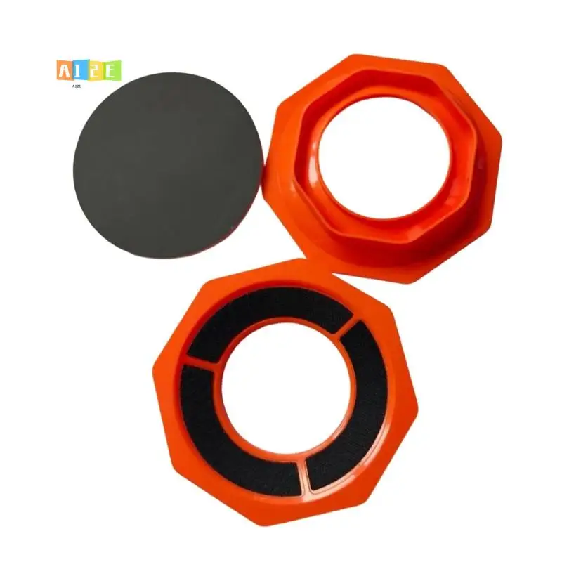 

A12E-Hexagonal Anti-Slip Base For Bowling Balls - Durable Plastic Bowling For BALL Sandpaper Base