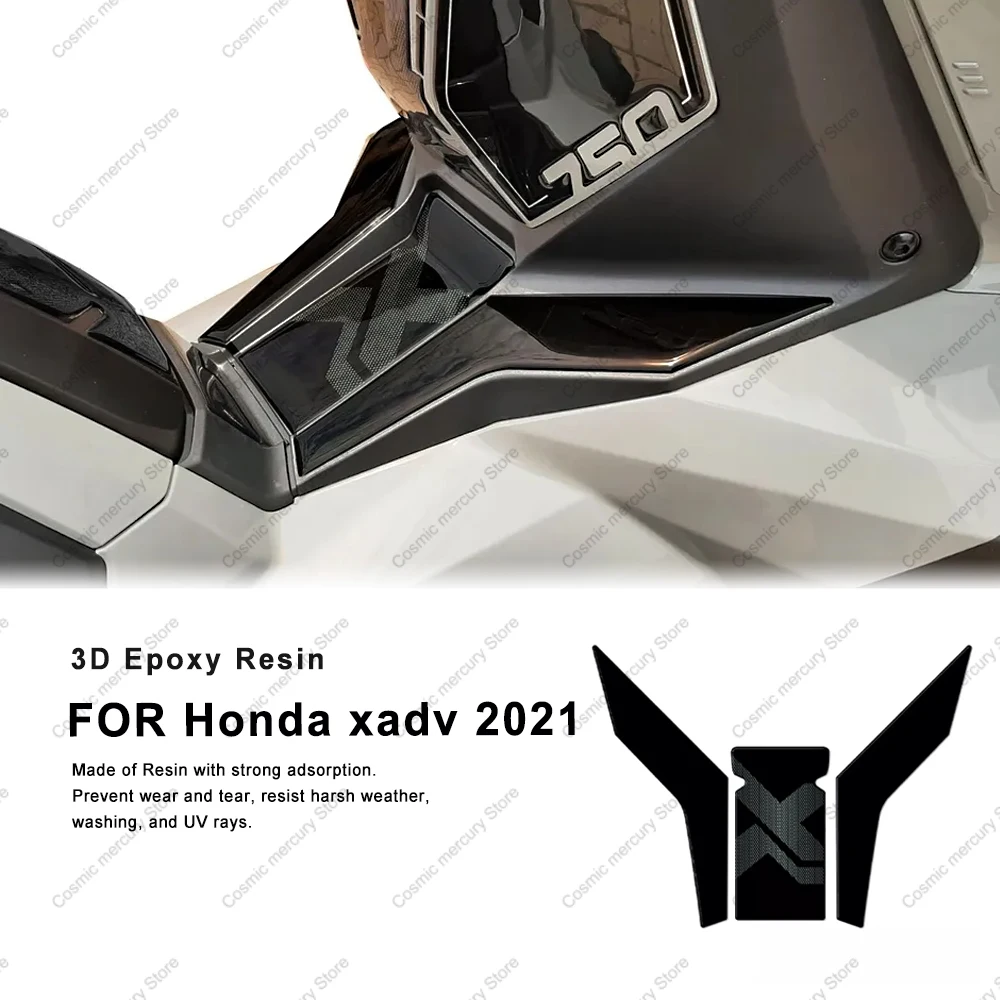 

Для Honda xadv 2021 наклейка на бак мотоцикла 3D Защитная Наклейка на дверь эпоксидная смола