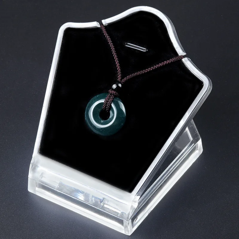 20 mm Kreis Donut Heilkristalle Halskette Natürlicher Chakra Edelstein Stein Amulett Glücksmünze Donuts Charm Schutz Quarz Achat – Detail 8