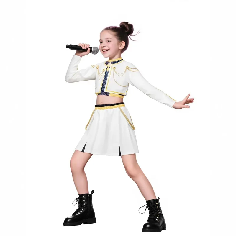 2025 أنيمي Kpop شيطان هنتر زي رومي زوي ميرا تأثيري الفتيات نمط الاطفال مرحلة الأداء الملابس هالوين ؛ 3 ، v'5.t ؛ 8 ،
