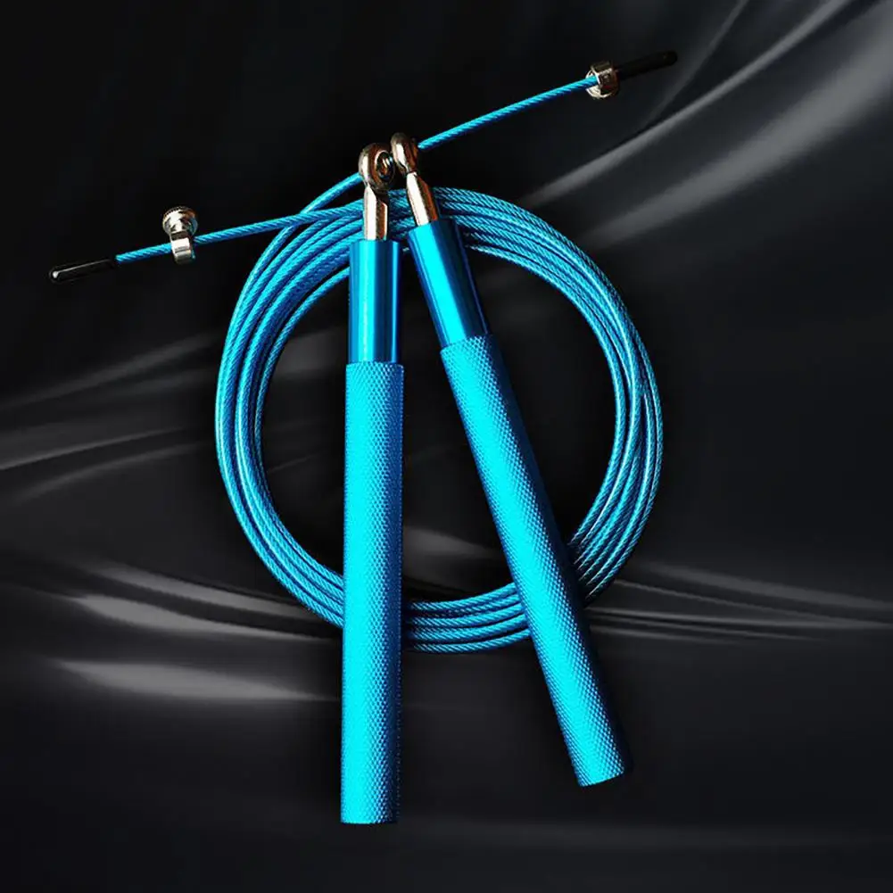 Wear Resistant  Universal High Speed Jump Skipping Rope Adjustable Skipping Rope 360 Degree Rotating   Sport Goods