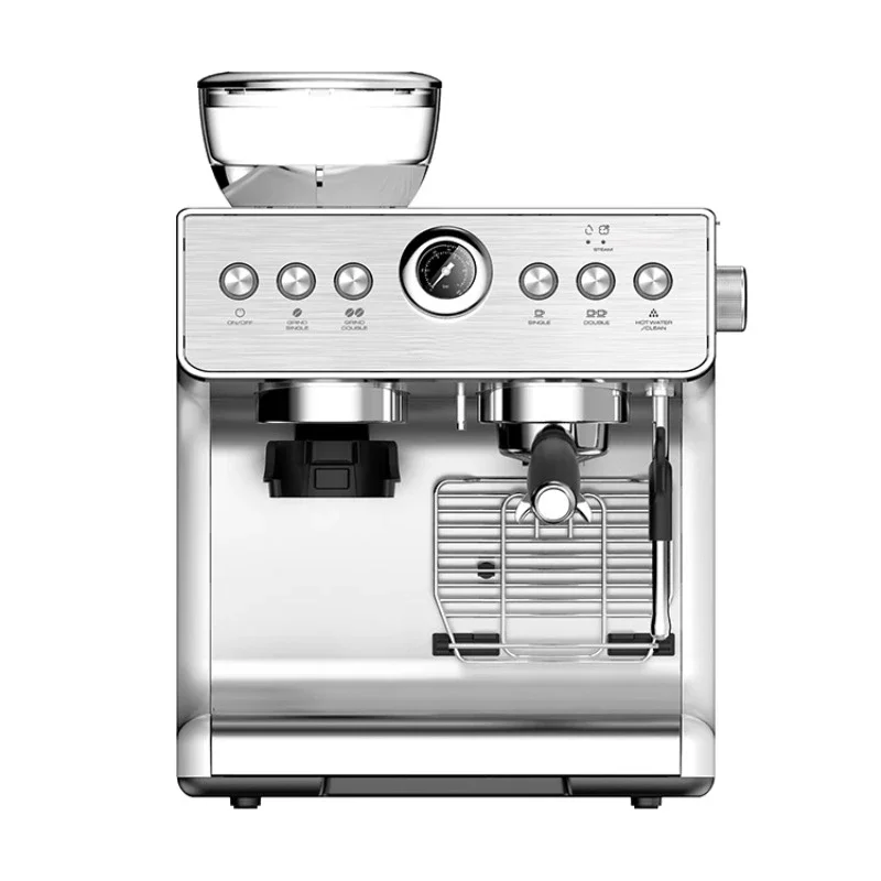 220V High-end coffee machine electric milk frother 20 bar italian pump espresso coffee maker machine