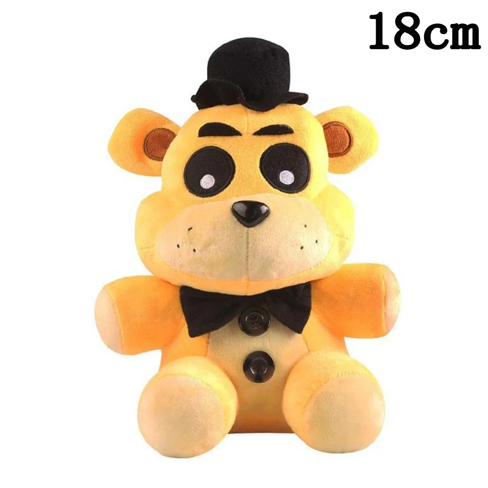 Five Night At Freddy Fnaf Cute Plush Toys bambola da gioco 18 CM Bonnie Bear Foxy Cartoon bambole ripiene Freddy Toys For Children Gifts