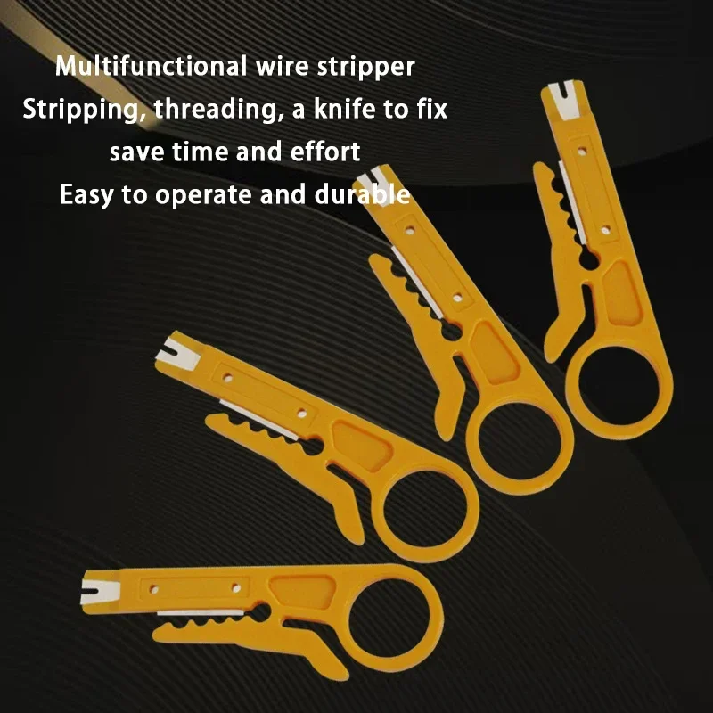 1PC Wire Stripper Knife Crimper Pliers Crimping Tool Cable Stripping Wire Cutter Multi Tools Cut Line Multifunctional Hand Tools