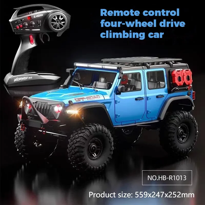 

Hb 1:10 R1011 Wrangler Full Size Remote Control Model Car High Speed Off Road Climbing Toy Car R1001 Upgraded Adult Toy Gift