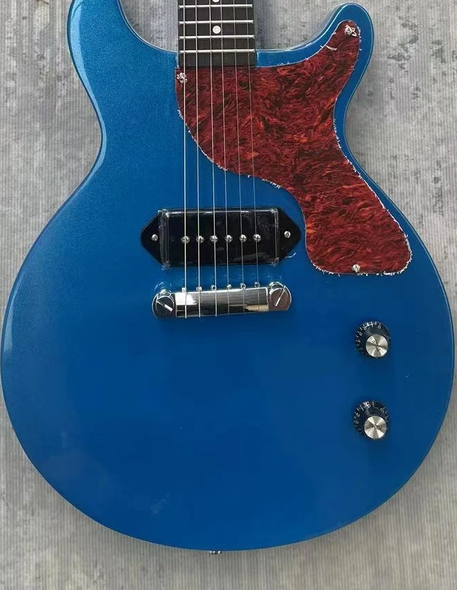 Guitar, Made in China, blue silver powder paint, off the shelf, light，Have logo G27