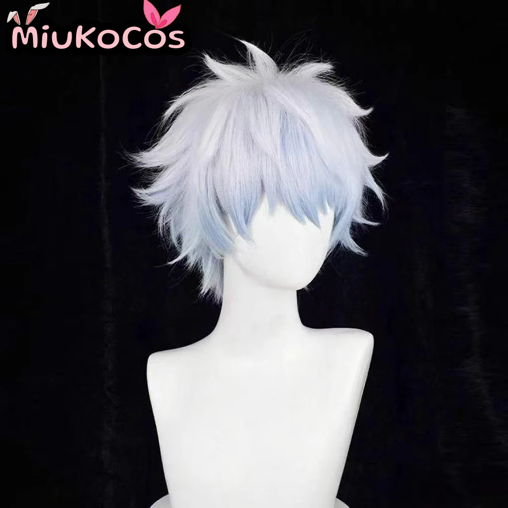 IN STOCK プロフィール Gintoki Sakata Cosplay Wig MiukoCosplay Anime Gintama Cosplay