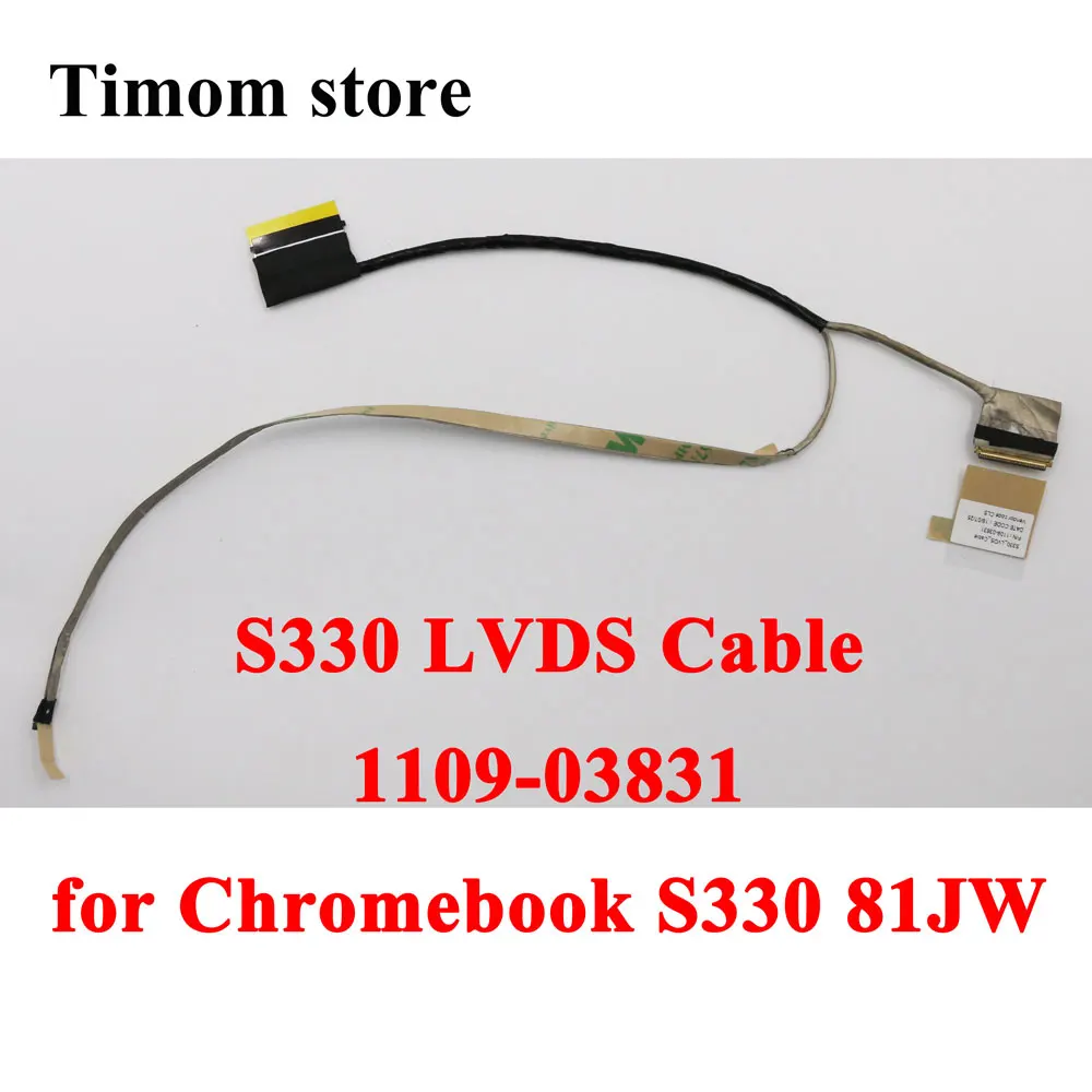 

Maple 14 MTK S330 LVDS Cable 1109-03831 for Chromebook S330 81JW Lenovo Original Laptop LCD LED Screen Flex FRU PN 5C10S73164