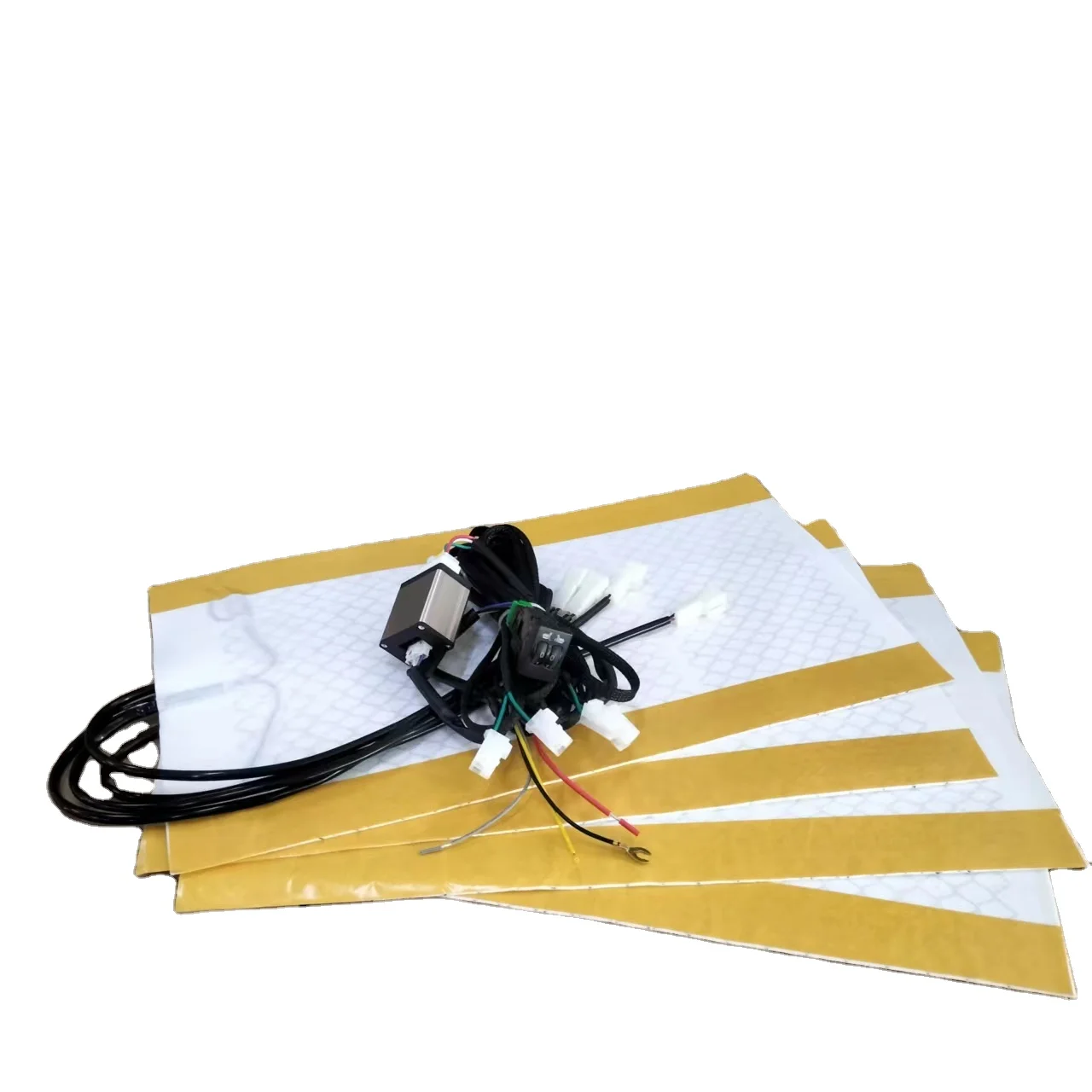 

China Manufacturer Wholesale Custom 12V CE Electric Auto 2 Seats Carbon Fiber Seat Cushions with Switch for Comfort Heating