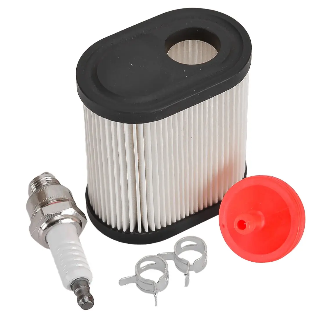 36905 740083A 1 Set Air Fuel Filter Spark Plug Kit Fit for Tecumseh AH600 AV600 LEV100 LEV115 LEV120 LV195EA OVRM65 OVRM105