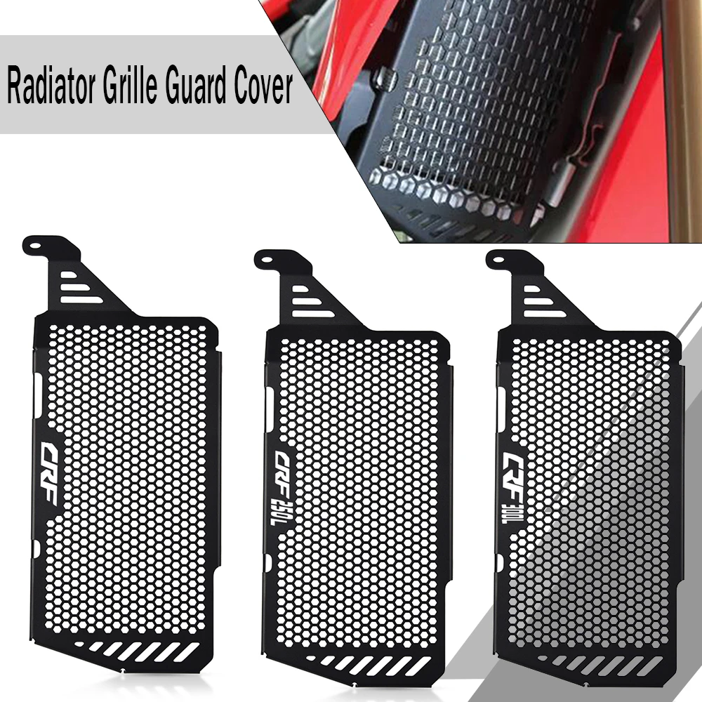 

2024 2025 Motorcycle Accessories For HONDA CRF300L CRF300 L 2021 2022 2023 CRF 300L Radiator Guard Grille Grill Cover Protection