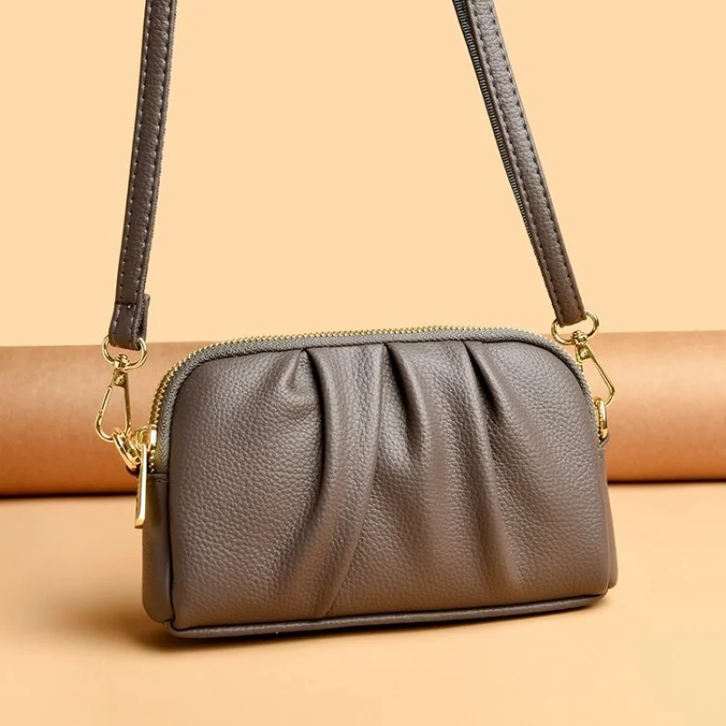 

2025 New High-end Luxury Brand Ladies Leather Shoulder Bag Famous Designer Paris Casual Simple​