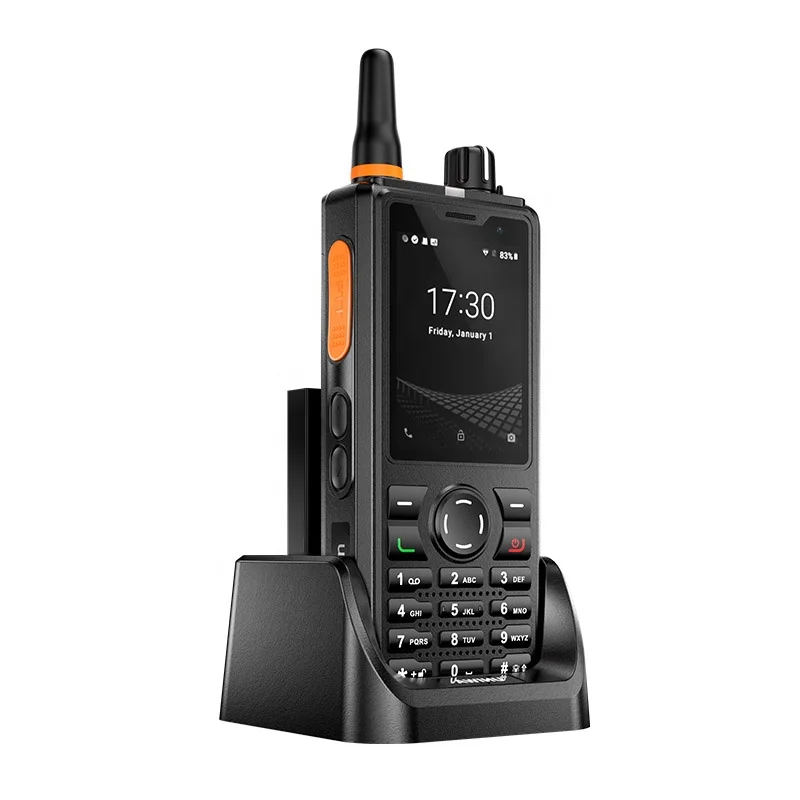 

F41 Global 4G LTE PoC Walkie Talkie Professional Handheld Mobile 4600mAh Battery SOS Button 3W IP54 Waterproof Outdoors