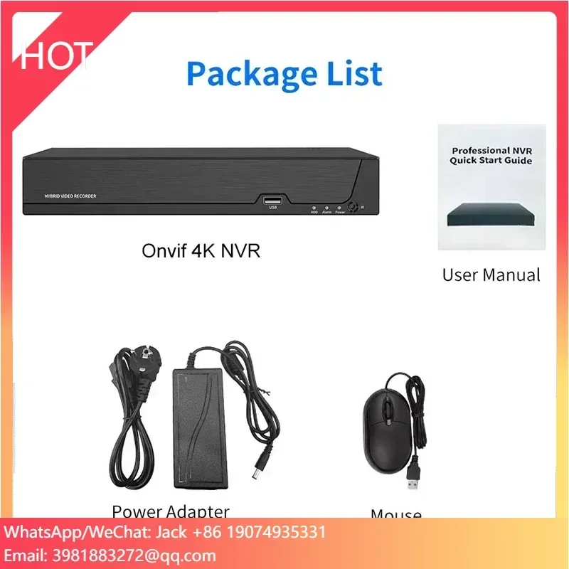 

4K UItral 8MP 32 Channels Motion Detection H265 Metal Dual Stream Network Video Recorder