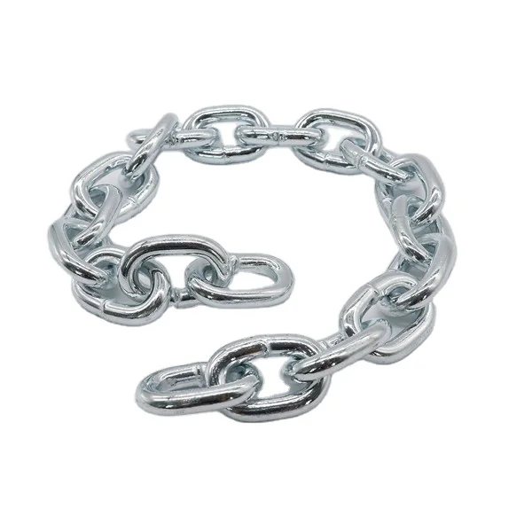 

Linyi Wells G43 G30 DIN5685A/C Galvanized Link Chain Zinc-finished Welded Chain for Drag Use