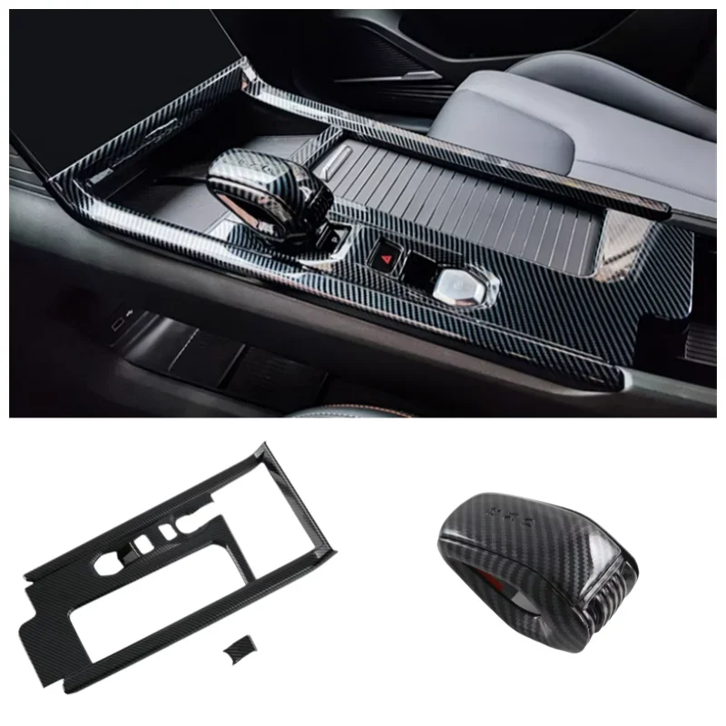 

For GEELY Atlas Cool 2023 2024 Transmission Shift Stalls Gear Head Handle Frame Cover Trim Interior Accessories