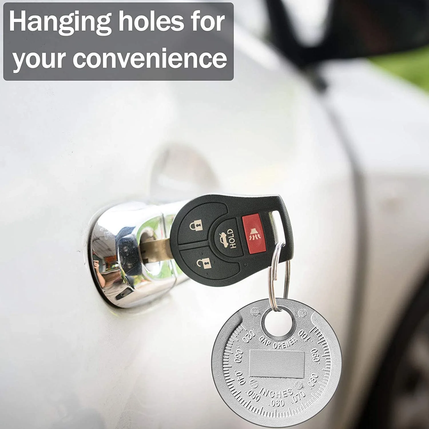 AT77 شرارة التوصيل أداة الفضاء مقياس الفجوة- سلك شرارة التوصيل أداة قياس المساحة بمقياس من 0.020 بوصة إلى.100 بوصة