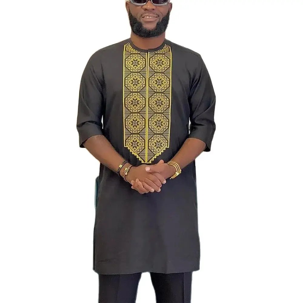 

african traditional dresses clothes for men fashion robe africaine dashiki africa clothing kaftan oufits 2024