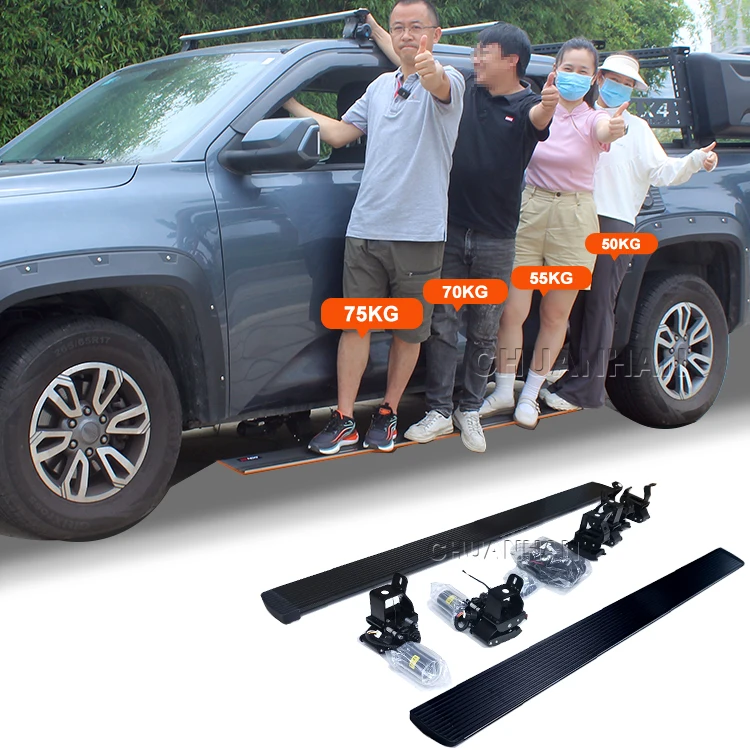 

Aluminum Alloy Electric Side Steps Power Running Boards for 2020 for Wrangler Unlimited for Crv for Amarok