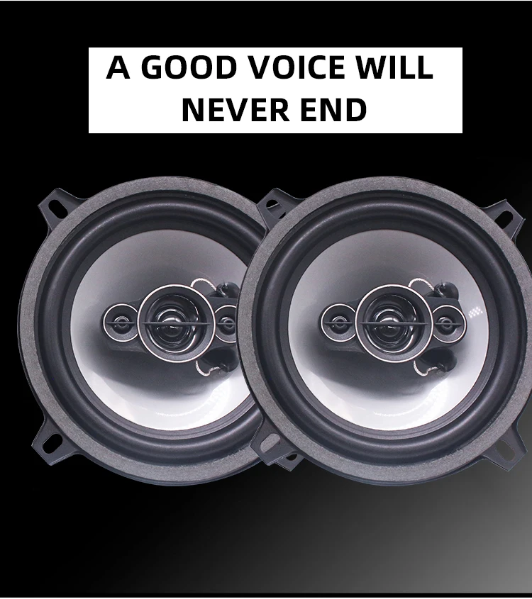 Wholesale 4inch/5INCH/6INCH Car Door Speaker 4ohm  Hot Model Auto Audio Music Speaker Full Range Frequency Car Coaxial Speaker