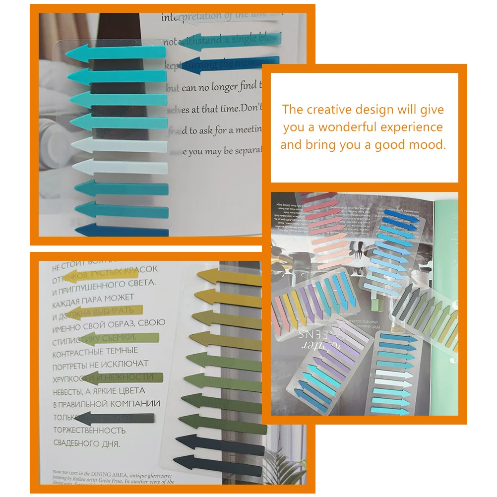 School Page Markers Color Pointed Index Stickers Labels Reading Sticky Tabs Book The Pet Student Flags