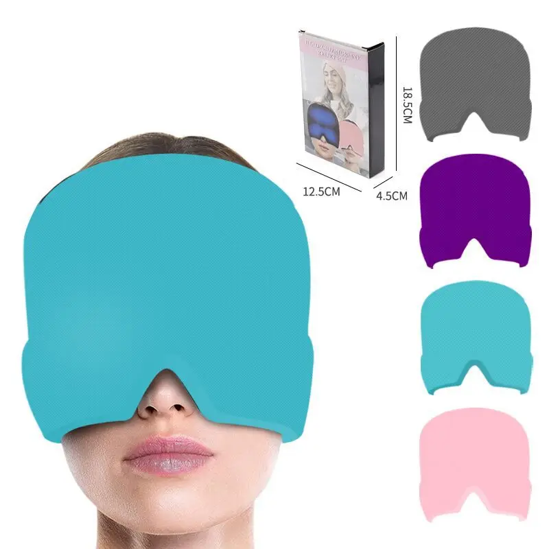 Hot Selling Cold Compress Headgear Cooling Multi-function Cold Compress Headgear Migraine Relief Cap Gel Ice Compress Headgear