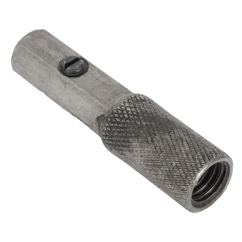 For 100 Type Angle Grinders M10 Hex Shank Adapter 1 4'' 6.35mm Silver Color Thread Diameter M10*1.5mm 53*13*11mm Size