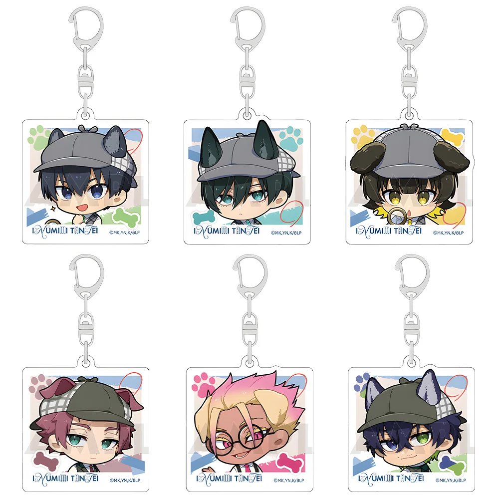 

Blue lock character Sae Itoshi Yoichi Isagi Eita Otoya Nijiro Nanase Hyouma Chigiri Dog Ear Detective Anime Toy Acrylic keychain