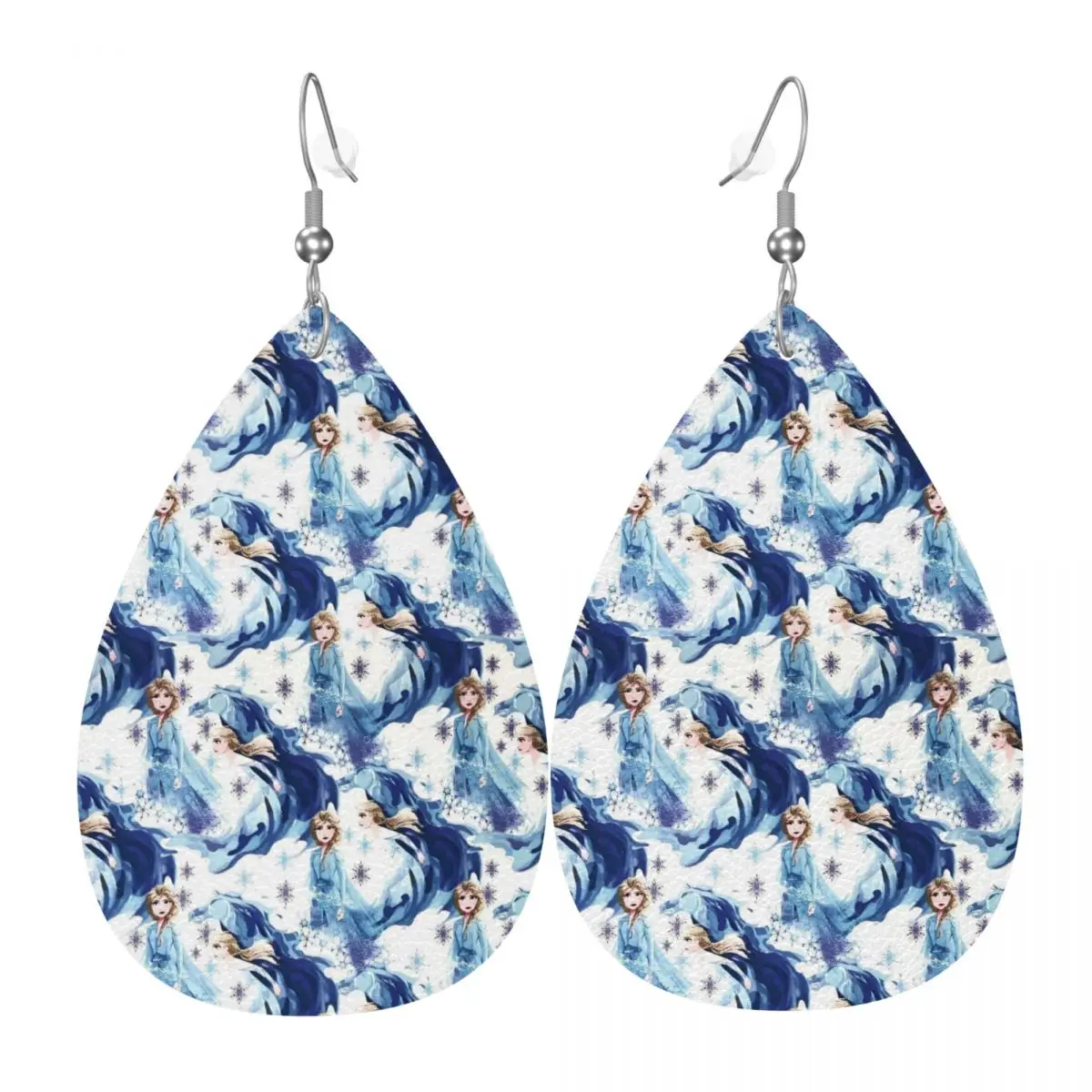 

Серьги-подвески из ПВХ-кожи с мультяшным дизайном, украшения для женщин, подарок жене, маме