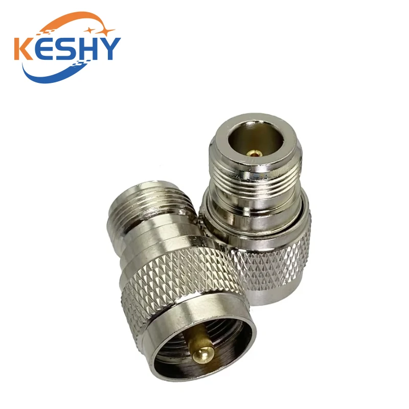 UHF SO239 PL259 SO-239 PL-259 Man Vrouw Naar N Type Man Vrouw Rechte Connector UHF Naar N Man Vrouw RF Messing Koper