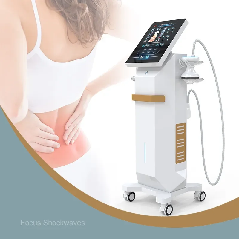Máquina de Fisioterapia para el Alivio del Dolor con Ondas de Choque Extracorpóreas Enfocadas para Terapia de Rehabilitación