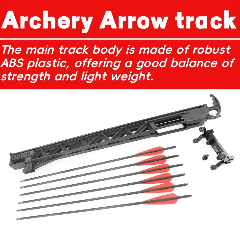 Archery Launching Orbital with Pure Carbon Fibre Arrow for Bow Outdoor Shooting Track Launcher Auxiliary Hunting Target Practice
