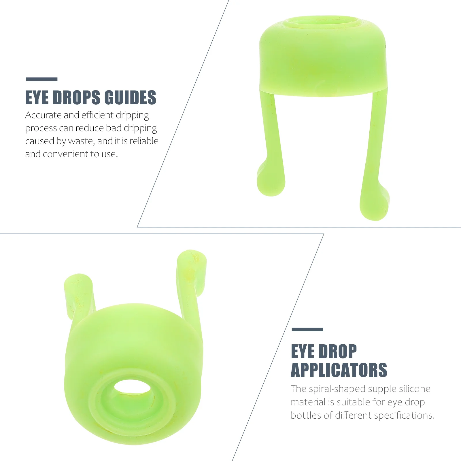2Pcs Augentropfen Halterung Nützliche Langlebige Silikon Tropfen Flasche Guide Praktische Lagerung Rack für Home Storage Rack