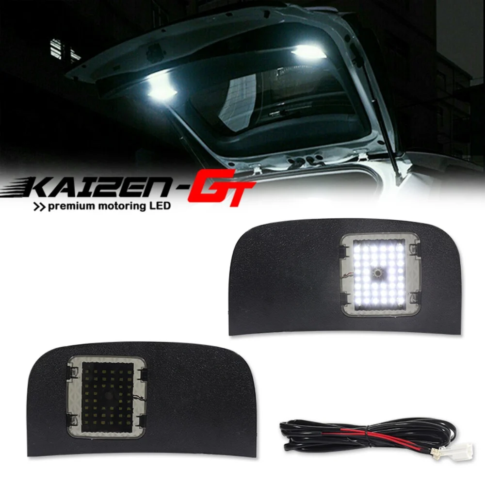 

White LED Car Rear Trunk Cargo Area Lights Lift Gate Interior Lights Assembly For Toyota Sienna 2021 2022 2023 2024 2025 2026