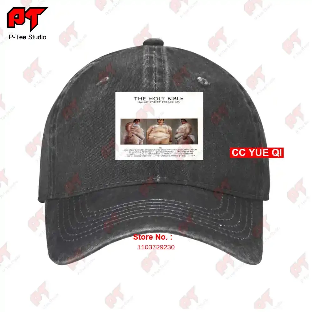 Manic Street Preachers The Holy Bible Vinyl Cover Baseball Caps Truck Cap SAWM