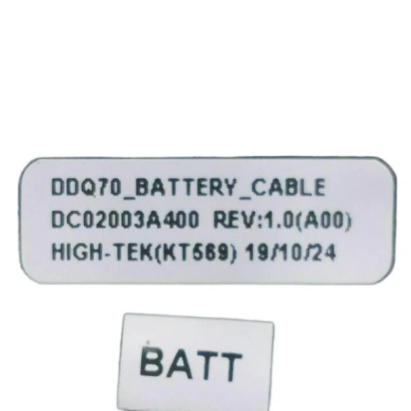 A+New For DELL Alienware Area 51m ALWA 51M Battery Cable DDQ70 0TN6KK DC02003A400