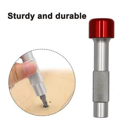 Red Hat Reinforced Screwdriver Handle Aluminum 180 Degree Rotation Turned Screwdriver Non-slip Repair Tool Manual Drilling