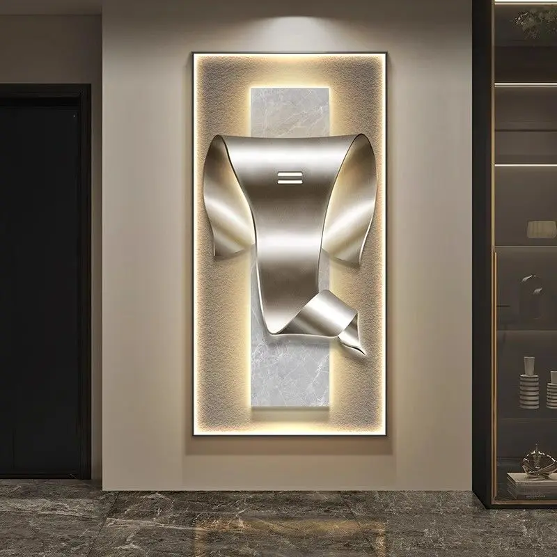 Moderne abstrakte Innendekoration, LED-Wandleuchte, Wohnzimmerleuchte, Küche, Flur, Gang, Esszimmer, Zuhause