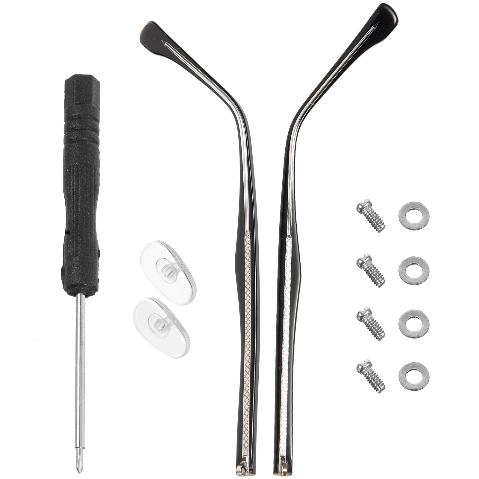 زوج واحد من نظارات الذراع البديلة بتصميم عالمي متوافق مع إطارات قصر النظر لقراءة النظارات الشمسية المريحة والملاءمة الناعمة #2