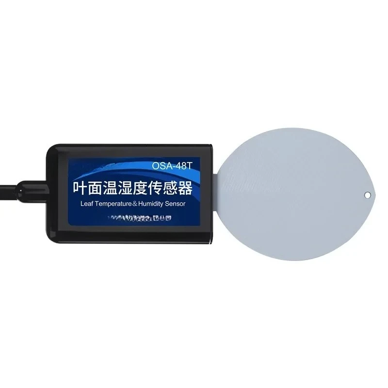 

Leaf Surface Temperature and Humidity Sensor Plant Moisture Detection Leaf Surface Humidity Monitoring RS485 Multi Output Signal
