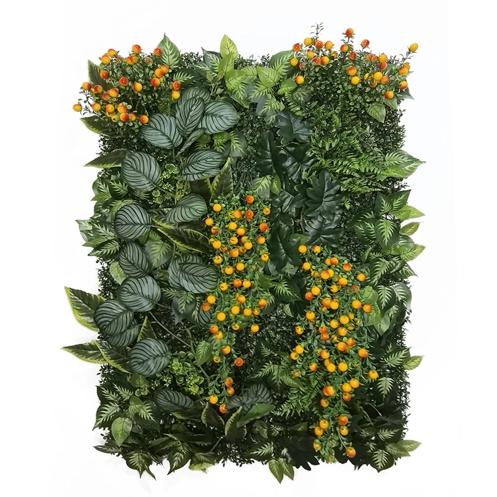 Artificial Flowers Plants Walls Decorative Panels Lawns Green Grass Mixed Home Decorations